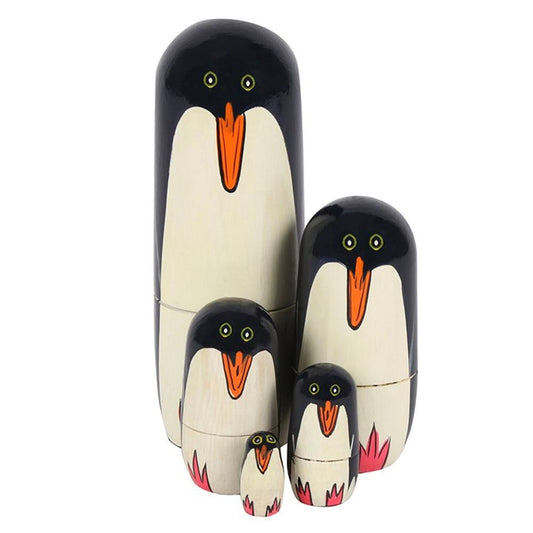 Penguin Russian Doll Ornament