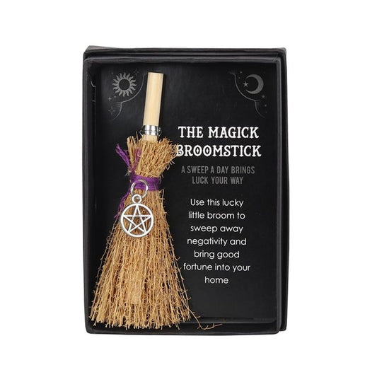 Pentagram Mini Magick Broomstick Ornament