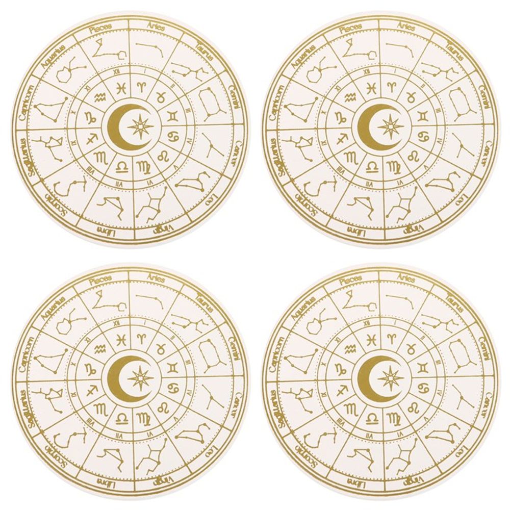 Tableware: Astrology Wheel Coaster Set