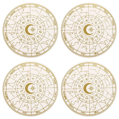 Tableware: Astrology Wheel Coaster Set